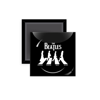 The Beatles, Abbey Road, Μαγνητάκι ψυγείου τετράγωνο διάστασης 5x5cm