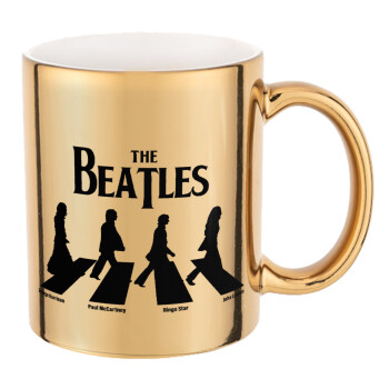 The Beatles, Abbey Road, Κούπα κεραμική, χρυσή καθρέπτης, 330ml