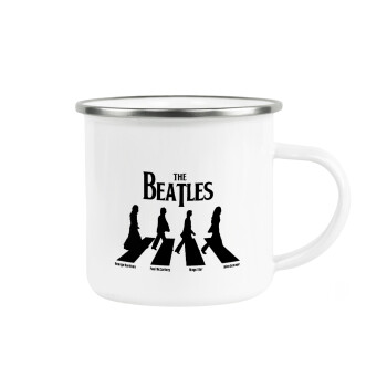 The Beatles, Abbey Road, Κούπα Μεταλλική εμαγιέ λευκη 360ml