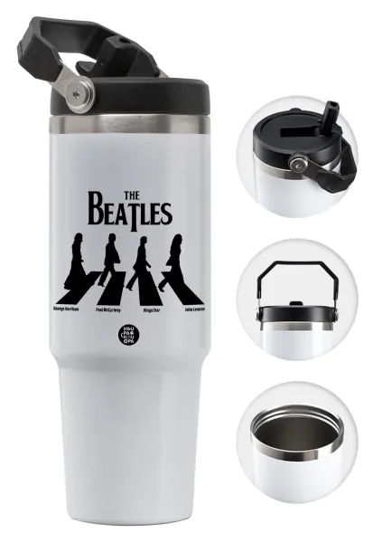 The Beatles — Θερμός Ανοξείδωτο 30oz με χερούλι