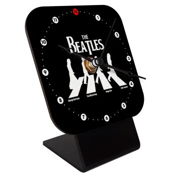 The Beatles, Abbey Road, Επιτραπέζιο ρολόι ξύλινο με δείκτες (10cm)