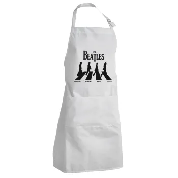 The Beatles, Abbey Road, Adult Chef Apron (with sliders and 2 pockets)