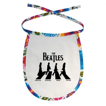 The Beatles, Abbey Road, Σαλιάρα μωρού αλέκιαστη με κορδόνι Χρωματιστή