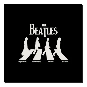 The Beatles, Abbey Road, Τετράγωνο μαγνητάκι ξύλινο 6x6cm