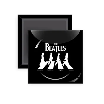 The Beatles, Abbey Road, Μαγνητάκι ψυγείου τετράγωνο διάστασης 5x5cm