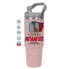 Pink color, 890ml (30oz) stainless Steel Tumbler with Handle