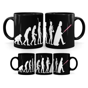 Star Wars Darwin Theory, Mug black, ceramic, 330ml