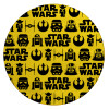 Star Wars Pattern, Επιφάνεια κοπής γυάλινη στρογγυλή (30cm)