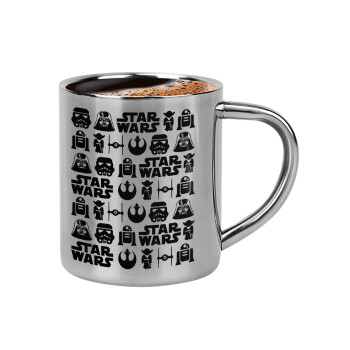 Star Wars Pattern, Κουπάκι μεταλλικό διπλού τοιχώματος για espresso (220ml)