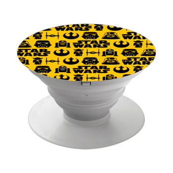 Star Wars Pattern, Phone Holders Stand  Λευκό Βάση Στήριξης Κινητού στο Χέρι