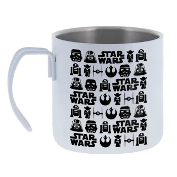 Star Wars Pattern — Κούπα Ανοξείδωτη διπλού τοιχώματος 400ml