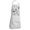 Adult Chef Apron (with sliders and 2 pockets)