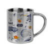 Mug Stainless steel double wall 300ml