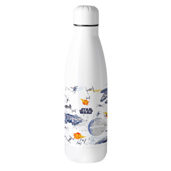 Star wars drawing, Metal mug thermos (Stainless steel), 500ml