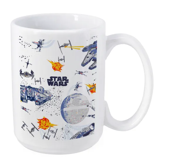 Star wars drawing — Mega mug, ceramic, 450ml