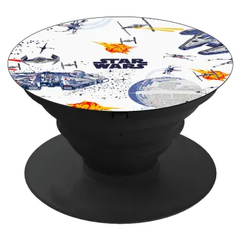 Star wars drawing, Phone Holders Stand  Black Hand-held Mobile Phone Holder