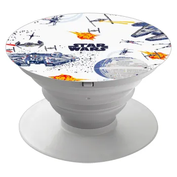 Star wars drawing, Phone Holders Stand  White Hand-held Mobile Phone Holder