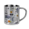 Mug Stainless steel double wall 300ml
