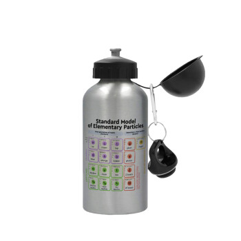 Standard model of elementary particles, Metallic water jug, Silver, aluminum 500ml