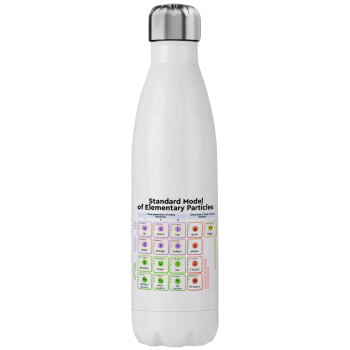 Standard model of elementary particles, Stainless steel, double-walled, 750ml