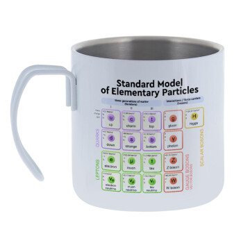 Standard model of elementary particles, Mug Stainless steel double wall 400ml