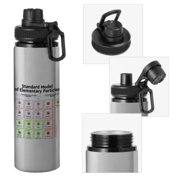 Standard model of elementary particles, Metallic water bottle with safety cap, 850ml aluminum