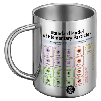 Standard model of elementary particles, Ανοξείδωτη Μεταλλική Κούπα 450ml - Διπλού Τοιχώματος