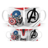 Avengers Captain america, Κούπα, κεραμική, 330ml (1 τεμάχιο)