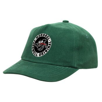 Day's Gone, mongrel farewell original, Children's Baseball Cap, 100% Cotton Drill, GREEN (COTTON, CHILDREN'S, ONE SIZE)