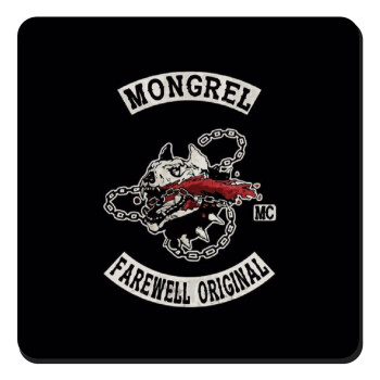 Day's Gone, mongrel farewell original, Τετράγωνο μαγνητάκι ξύλινο 9x9cm