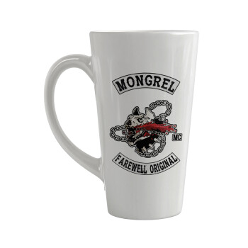 Day's Gone, mongrel farewell original, Κούπα κωνική Latte Μεγάλη, κεραμική, 450ml