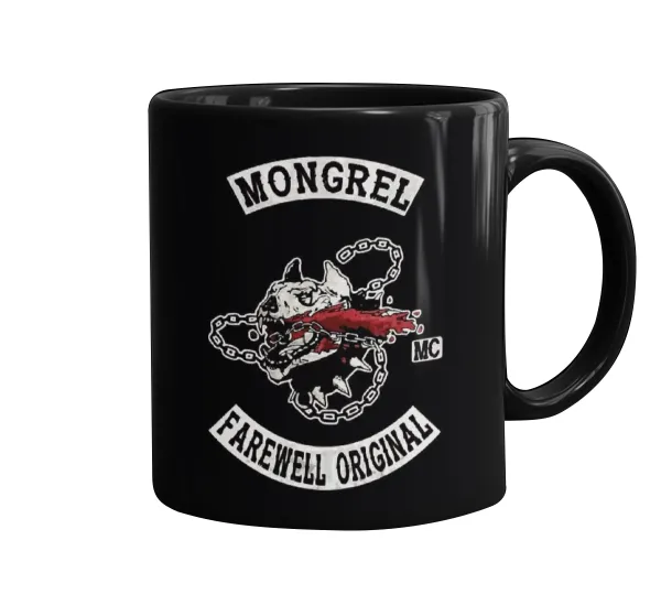 Day's Gone — Mug black, ceramic, 330ml