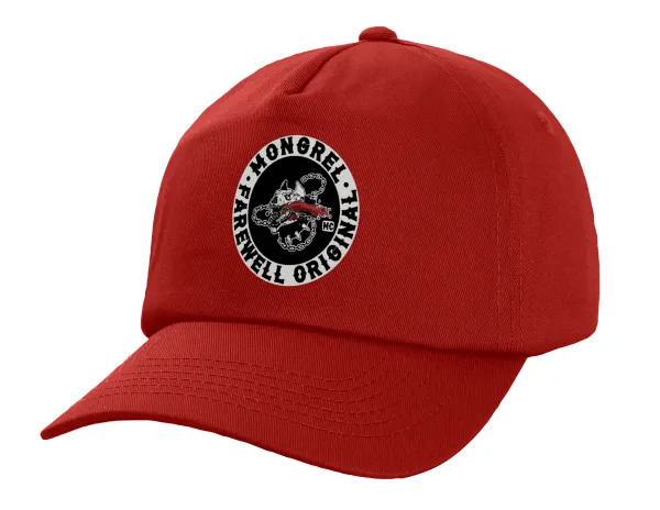 Day's Gone — Πεντάφυλλο Καπέλο Ενηλίκων Baseball, 100% Βαμβακερό,  Κόκκινο (ΒΑΜΒΑΚΕΡΟ, ΕΝΗΛΙΚΩΝ, UNISEX, ONE SIZE)