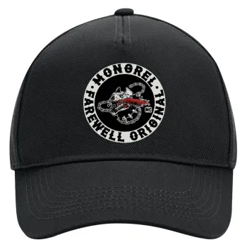 Day's Gone, mongrel farewell original, Adult Ultimate Hat BLACK, (100% COTTON DRILL, ADULT, UNISEX, ONE SIZE)
