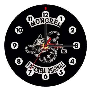 Day's Gone, mongrel farewell original, Ρολόι τοίχου ξύλινο (20cm)