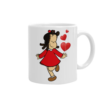 La petite Lulu, Ceramic coffee mug, 330ml (1pcs)