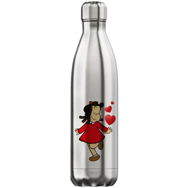 La petite Lulu — Inox (Stainless steel) hot metal mug, double wall, 750ml