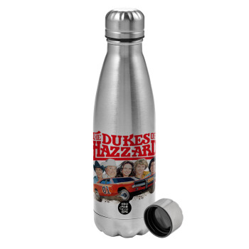 The Dukes of Hazzard, Metallic water bottle, stainless steel, 750ml