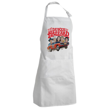 The Dukes of Hazzard, Adult Chef Apron (with sliders and 2 pockets)