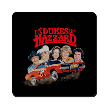 The Dukes of Hazzard, Τετράγωνο μαγνητάκι ξύλινο 9x9cm