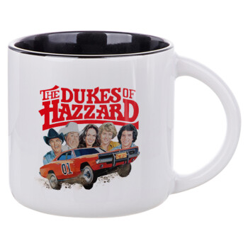 The Dukes of Hazzard, Κούπα κεραμική 400ml Λευκή/Μαύρη