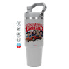 GREY color, 890ml (30oz) stainless Steel Tumbler with Handle