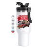Mega Stainless steel Tumbler with lid, double wall 1,2L