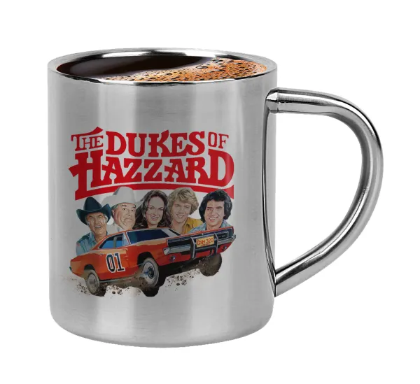 The Dukes of Hazzard — Double-wall metal cup for espresso (220ml)