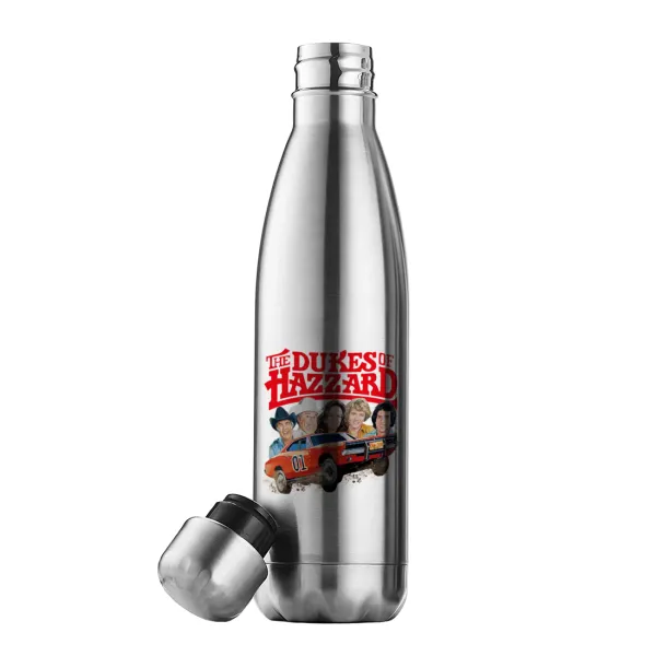 The Dukes of Hazzard — Μεταλλικό παγούρι θερμός Inox (Stainless steel), διπλού τοιχώματος, 500ml