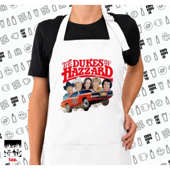 The Dukes of Hazzard, Ποδιά μακριά Σεφ ολόσωμη με τσέπες white (ΕΝΗΛΙΚΩΝ)