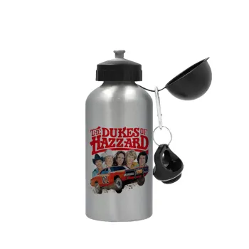 The Dukes of Hazzard, Metallic water jug, Silver, aluminum 500ml