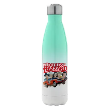 The Dukes of Hazzard, Metal mug thermos Green/White (Stainless steel), double wall, 500ml