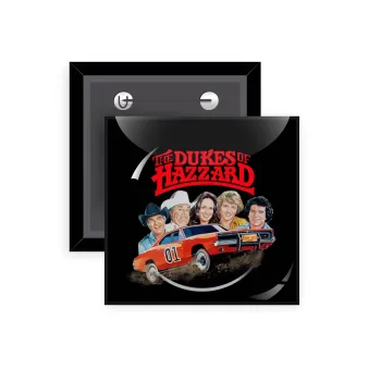 The Dukes of Hazzard, Κονκάρδα παραμάνα τετράγωνη 5x5cm