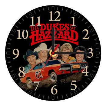 The Dukes of Hazzard, Ρολόι τοίχου ξύλινο plywood (20cm)